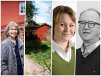 Villa Biaudet ligger vackert i ett område med gamla trävillor i Lovisa.