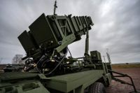 Patriotsystemet går i Sverige under beteckningen luftvärnssystem 103. Arkivbild.