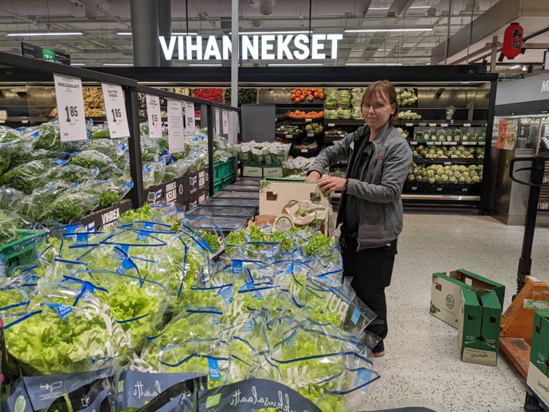 Johanna Vaajoensuus arbetsplats berörs av strejken.