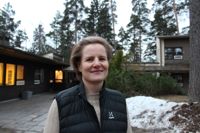 Madeleine Nyman representerar Naturresursinstitutet och leder projektet Varglife.