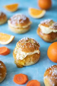 Fastlagsbullar med smak av morot och apelsin.