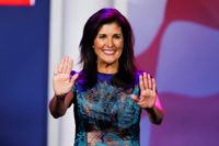 Nikki Haley meddelade på alla hjärtans dag att hon tävlar mot Donald Trump om att få bli republikanernas presidentkandidat i valet 2024.