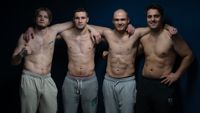 Elite Boxings mannar Anton Embulaev, Ilari Kujala, Topias Lepo och Krenar Aliu.