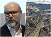 Matti Hietanen, vd för Finlands malmförädling, berättar om planerna. De kommer bara några veckor efter att svenska LKAB meddelade om en stor malmfyndighet i Kiruna i nordligaste Sverige.