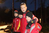 Tomas Ekbom, Ron Nyman, Max Dahlgren och Anton Nyman hörde till ÖSK:s deltagare i FSSM.