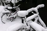 Än är det vinter kvar, säger meteorologen.