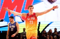 Lauri Markkanen fick spela i NBA:s All Star-match.