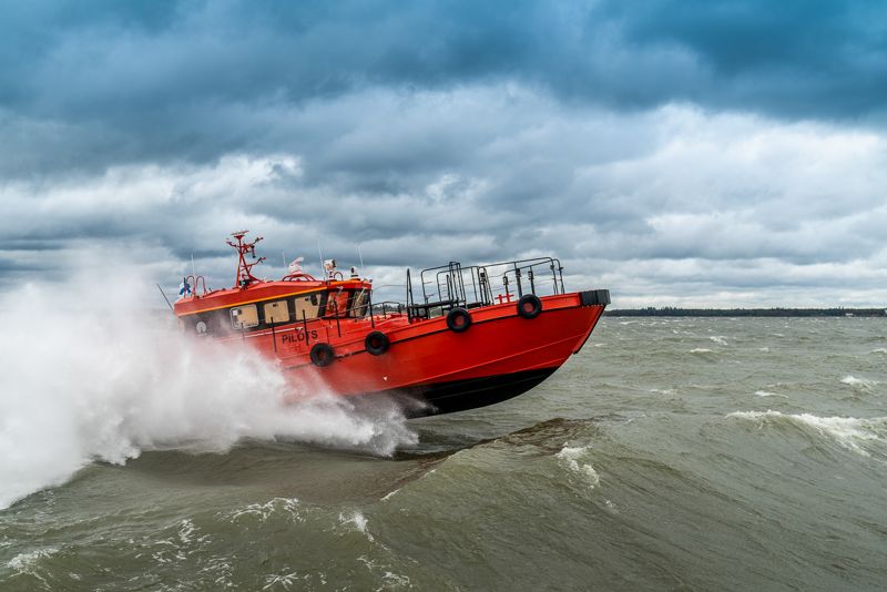 Österbottniska båtföretaget Kewatecs Pilot 1630.