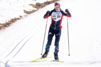 Heidi Weng lämnar VM i Planica. Arkivbild.