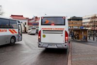 Bland annat Borgå trafiks bussförare kommer att delta i strejken om den blir av. 