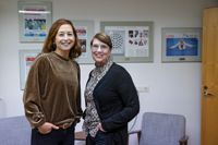 Vd Anna Hellerstedt och chefredaktör Marina Holmberg är nöjda med VN:s resultat.