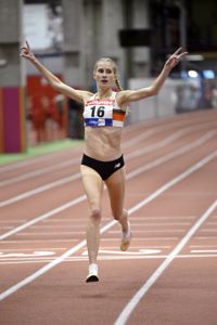 I februari vann Nathalie Blomqvist FM-guld på 1 500 m inomhus med ett nytt personbästa.