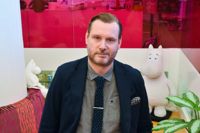 Roleff Kråkström, vd för Moomin Characters, ser optimistiskt på den amerikanska marknaden