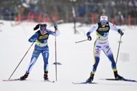 Krista Pärmäkoski åkte i kapp Maja Dahlqvist på ankarsträckan men svenskan fick sista ordet och skidade hem ett svenskt brons.