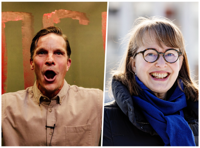 Martin Bahne och Anna Hultin är nominerade till årets skådespelare.