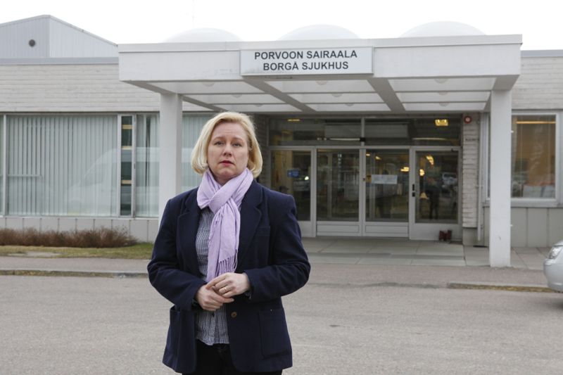 FÖRBUD DÅLIG SIGNAL. Lagen stöder de anställdas rätt att uttala sig om sitt arbete och sina känslor inför förändringar, säger Marianne Bruce-Suomela, vårdfackets ordförande på Borgå sjukhus.