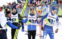 Finlands herrar gjorde slut på en fjorton år lång medaljtorka i stafettsammanhang.