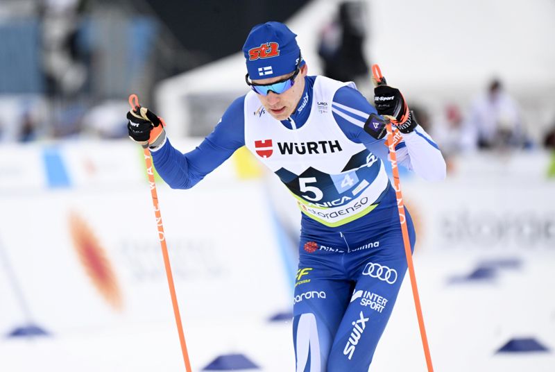 Niko Anttola höll för trycket på ankarsträckan.