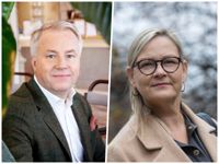 Marcus Rantala (SFP) och Eva Biaudet (SFP).