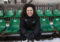 Catarina Lopes representerar nu Ekenäs IF:s damlag.