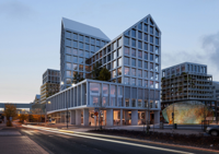 Kontrapunkti, förslag nummer 2: Esbobornas hus ska fungera som områdets landmärke och sammanbinda stadens tidiga historia med stadsstrukturen från 1970-talet för att skapa ett levande centrum. Stadskärnan ska erbjuda utrymmen för inkluderande verksamhet och ge stadsborna en möjlighet att medverka i beslutsfattandet.