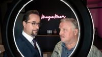 Poliskommisare Frank Thiel (Axel Prahl, till höger) och rättsmedicinare Karl-Friedrich Boerne (Jan Josef Liefers) i Tatort Münster hör till krönikeskribentens storfavoriter.