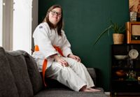 I juni deltar Alina Skog i Special Olympics i judo.