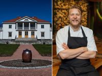 Söderlångviks nya krögare Sami Tallberg och gården.