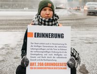 Maja Winkelmann har tillsammans med organisationen Letzte Generation deltagit i flera protester. Förutom att förhindra trafiken har hon också varit med om att stoppa ett oljerör.