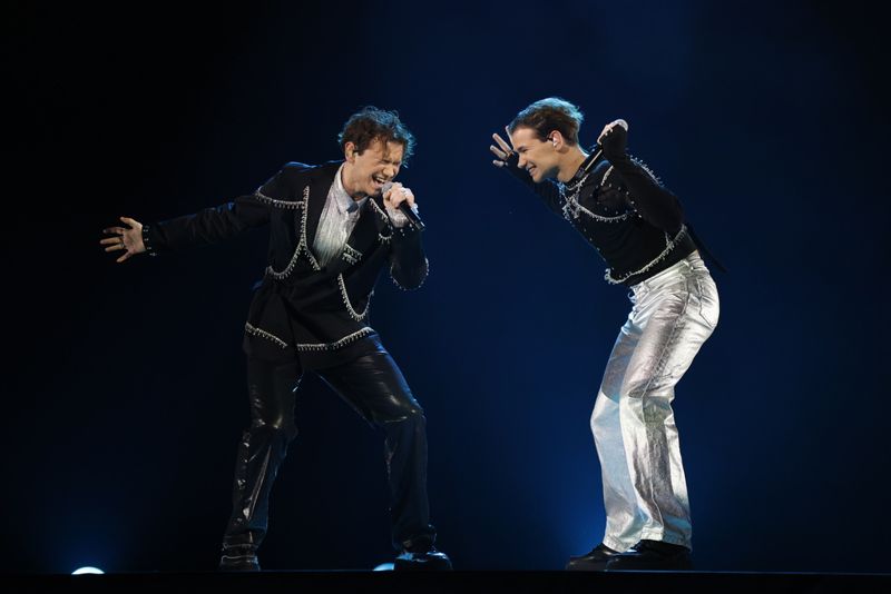 Marcus & Martinus med "Air" kom tvåa.