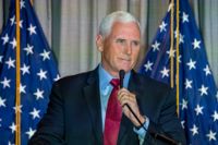 USA:s tidigare vicepresident Mike Pence anser att den tidigare presidenten Donald Trump utsatte hans familj för fara vid stormningen av kongressen den 6 januari 2021. Arkivbild.