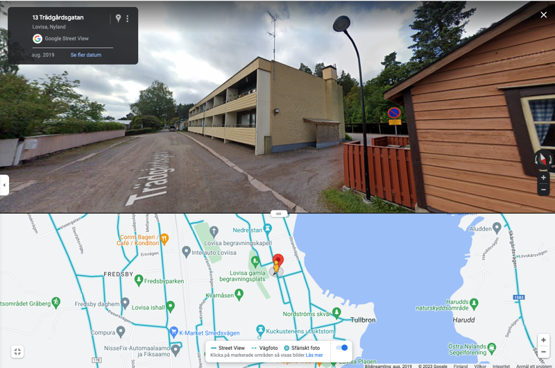 Så här ser det ut i nutid.