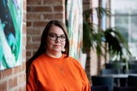Veronica Svenskberg hittar man dagtid i Konstfabriken, där Borgå stads kulturavdelning har sitt högkvarter.
