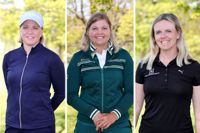 Ursula Wikström, Tiia Koivisto och Noora Komulainen tillhör den finländska golfeliten.