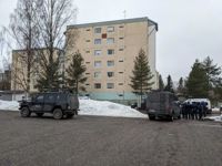 Polisoperation i Gammelbacka