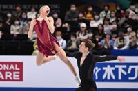 Juulia Turkkila och Matthias Versluis kom nia i VM.
