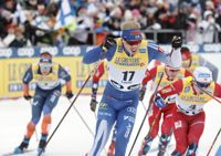 Iivo Niskanen kom nia på 20 kilometer klassiskt i Lahtis.