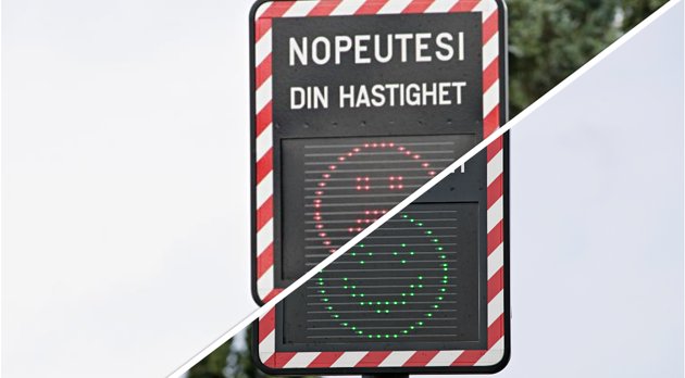Det märktes genast när den ena hastighetsmätaren varit avstängd i ett par veckor på Jernbölevägen.
