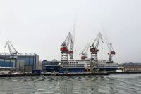 Helsingforsvarvets sista stora projekt, expeditionskryssaren SH Diana, är praktiskt taget klart och överlåts i dessa dagar till köparen. Sedan är orderböckerna tomma.