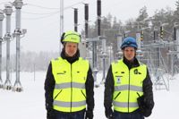 Raseborgs Energis Frank Hoverfelt och Andreas Talling är nöjda med resultatet av bolagets långsiktiga investeringsprogram. 