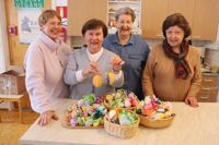 Iwe Ekström, Lisbet Nordblad, Inger Sjölund och Inger Qvist från Degerby marthor