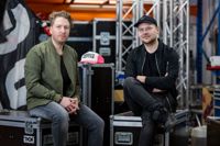 Daniel Lindholm och Anders Sjöblom premieras för sitt arbete med Augustinatten av Nylands svenska kulturfond.