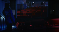 Skärmbild ur Ilona Lehtonens musikvideo Modem – Elokuvia