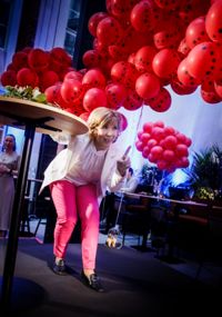 SFP:s valvaka med Anna-Maja Henriksson.