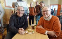 Tom Paxal hör till de författare som ser det som en kulturskandal att Villa Biaudet säljs. Under Paxals residenstid syntes han ofta på Saltbodan, och där blev han nära bekant med de dåvarande krögarna Marja och Dirk Kühn.