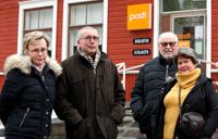 I april tog Anna-Maija Nordling, Peter Nordling, Kim Söderholm och Li-Lo Söderholm upp kampen för ombudsposten i Pernå bibliotek.