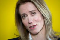 Premiärminister Kaja Kallas parti har förhandlat fram en ny regering. Arkivbild.