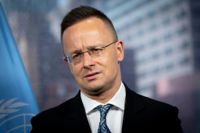 Ungerns utrikesminister Péter Szijjártó. Arkivbild.