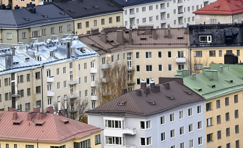 Bostadshus i Tölö.