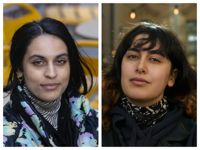 Konstnärerna Nayab Ikram och Haliz Yosef medverkar i utställningen De unga 2023 som öppnar i Konsthallen i Helsingfors 22.4.
